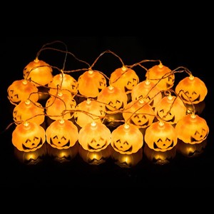 Guirnalda de Luces LED de Halloween con Forma de Calabaza Personalizada, Cantidad de Bombillas Personalizada para Decoración de Eventos Festivos - Product Image 1