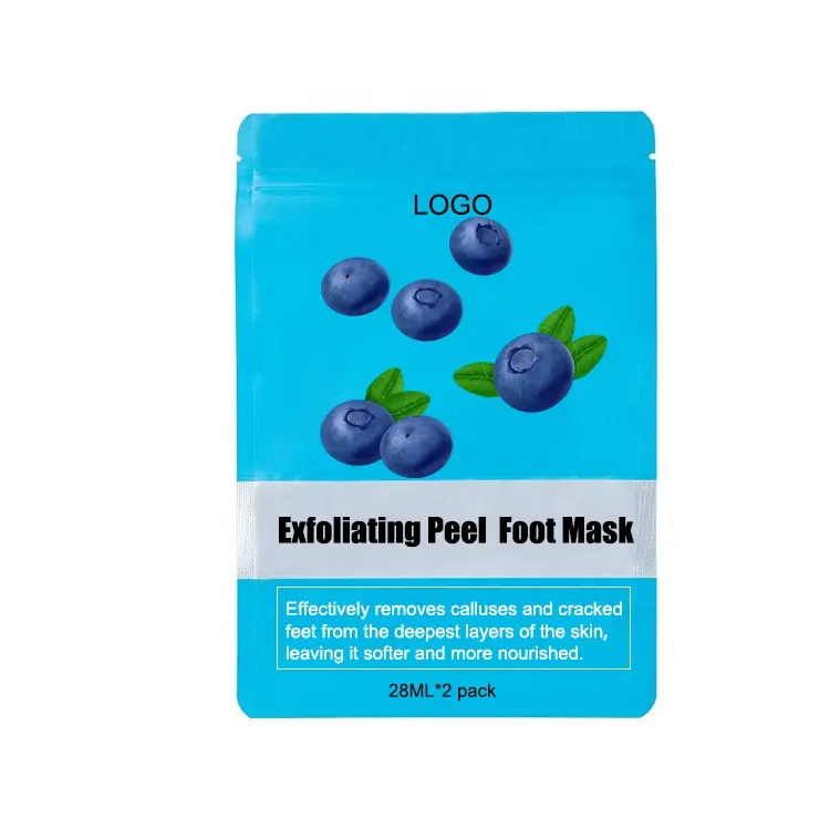 Korea supplier wholesale foot mask pedicure socks exfoliate remove dead skin heel foot exfoliate foot mask