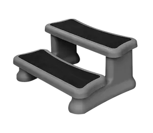 TSPK Material PS de alta calidad 2 escalones para piscina Spa Escalera de escalón Escalera de spa para nadar