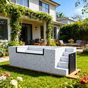 Piscine en acrylique, piscine en conteneur, piscine enterrée, piscine en fibre de verre, piscine hors sol - Product Image 2