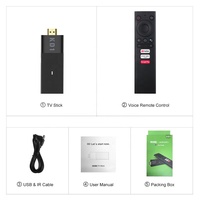 Mecool KD1 S905Y2 2G 16G Dongle TV Stick con Certificación de Google, WiFi Dual de 2.4G/5G, Bluetooth, Android 10.0, ATV Smart TV Stick TV BOX