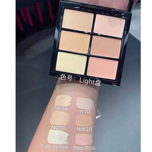 Palette de correcteurs crème 6 couleurs, couvrance totale pour cernes et acné, disponible en marque privée et OEM - Product Image 6
