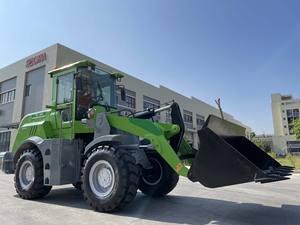 1.8 टन छोटे खेती सस्ते बिजली के मिनी सामने अंत कॉम्पैक्ट लिथियम बैटरी व्हील लोडर बिजली पहिया लोडर - Product Image 5