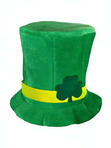 Conjunto de Disfraz de Trébol para Mujer, Decoración para Festival Irlandés, Falda Verde, Gafas, Diadema, Sombrero, Collar, Calcetines, Traje para el Día de San Patricio - Product Image 5