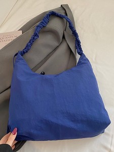 Sac fourre-tout brodé rose coréen mignon OEM/ODM avec éléments marins pour étudiants, polyvalent, léger et grande capacité - Product Image 5