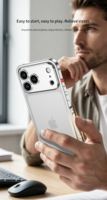 Étui de protection robuste pour téléphone avec cadre métallique électroplaqué magnétique, antichoc et dissipateur de chaleur pour iPhone 16 15 14 13 Pro Max 11 Plus