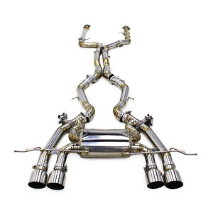 Sistema de Escape Catback con Válvulas de Competición para BMW M2 Competition G87 3.0T S58 <span class=keywords><strong>2023</strong></span>+, Tubo Medio de Igual Longitud con OPF, Escape de Titanio - Product Image 1