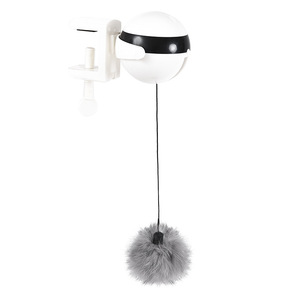 Prodotti Intelligenti per Animali Domestici: Bastone Elettrico Interattivo in Plastica per Gatti con Funzione di Sollevamento e Abbassamento per la Rimozione dei Nodi al Pelo - Product Image 5