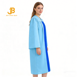 Túnicas de Graduación ODM OEM 2026, Vestidos de Coro Escolar e Iglesia, <span class=keywords><strong>100</strong></span>% Poliéster, Unisex para Adultos - Product Image 4