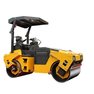 Price China ride on mini 3 ton road roller compactor 1.5 ton small 5 ton vibratory road roller machine for sale