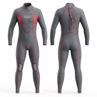 Combinaison de plongée en néoprène 3 mm pour hommes et femmes, combinaison intégrale avec genouillères, vêtements de bain thermiques chauds pour le surf et la plongée avec tuba