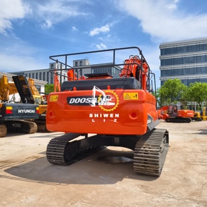 Excavadora Usada a Precio Económico, Dx300LC-9C en Venta, Original de Corea, de Segunda Mano, Hidráulica, DOOSAN Dx300LC-9C Roja, en Buenas Condiciones - Product Image 3