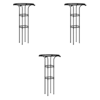 Rose en forme de parapluie grimpant Pergola plante support de fleur assemblage extérieur Pots de fleurs et jardinières