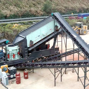 Baichy 120tph Mobile Kegelbrecheranlage für Hartgestein und Erz – Bergbaumaschine für den kontinuierlichen Betrieb im Steinbruch für die Zerkleinerungsindustrie - Product Image 6