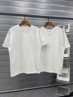 Nouveau T-shirt décontracté pour homme 2026, imprimé, respirant, en pur coton, doux pour la peau, T-shirt épais à manches courtes pour homme