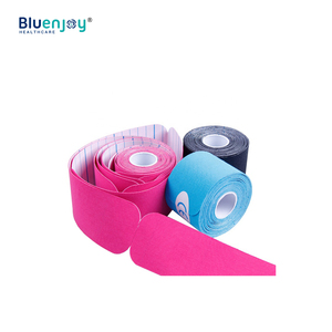 BLUENJOY <span class=keywords><strong>Bande</strong></span> élastique en coton résistant à l'eau pour le sport et la <span class=keywords><strong>kinésiologie</strong></span> sportive pour les athlètes 5cm X 5m - Product Image 2
