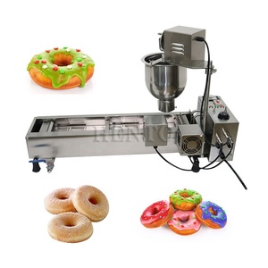 Proveedor profesional de Mini Donut Máquina automática/Donut máquina fabricante/Donut que hace máquinas comerciales - Product Image 5