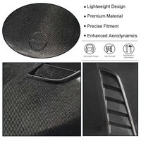 Capot moteur avant en fibre de carbone véritable de haute qualité, style V, pour BMW Série 5 G30 2018-2023, capot en carbone