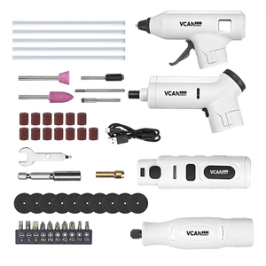 Ensemble d'outils multifonctions 3 en 1 avec tournevis sans fil Outil rotatif et <span class=keywords><strong>pistolet</strong></span> à <span class=keywords><strong>colle</strong></span> pour réparer les emballages DIY - Product Image 5