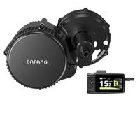 Kit de conversion de moteur central Bafang 48V 750W BBS02B en promotion avec écran LCD à commande au pouce, sans balais, étanche IP65, en aluminium, pour vélo électrique haute vitesse