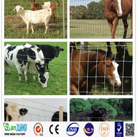 Panneaux grillagés galvanisés à chaud pour bétail - Clôtures durables pour ranchs, adaptées aux vaches, chevaux et l'élevage.