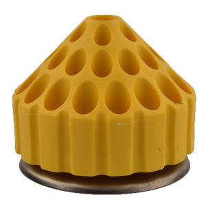 Autre boîte de rangement pour outils en plastique, 16 compartiments, forme ronde, pour couteau à découper, organisateur de forets - Product Image 1