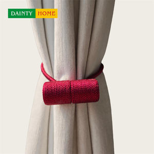 Embrasse de rideau magnétique magique pour la décoration de la maison Pistes et accessoires de poteau élégants - Product Image 1