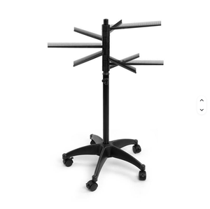 Support moderne en plastique pour extensions capillaires, réglable, mobile et rotatif, pour tresses et perruques, idéal pour centres commerciaux, appartements et supermarchés - Product Image 4