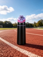 Gourde isotherme en acier inoxydable anti-fuite, parfumée, avec paille intégrée, compatible lave-vaisselle, pour le sport – Meilleure vente