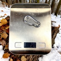 Mousqueton à ressort Hi Dude 6CM avec verrouillage à vis en acier au carbone galvanisé pour usage industriel général