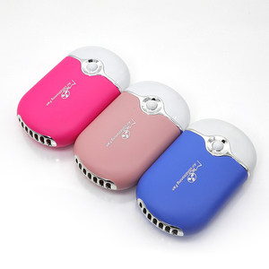 Portable <b>USB</b> Rechargeable Mini Bladeless Fan Handheld Eyelash Glue Dryer for Lash <b>Extension</b> Salon - Product Image 2