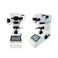 Max Test Height 100mm XY Liner Workbench Z-axis Fine-tuning Touch Screen Auto Turret Weight Load Micro Vickers Hardness Tester