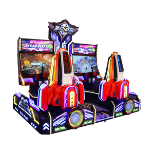 Machine de jeu d'arcade simulateur de course et de vol à monnayeur, <span class=keywords><strong>prix</strong></span> usine, avec support anglais pour salles de jeux d'arcade - Product Image 1