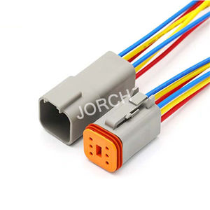 Conector de Cableado Automotriz Serie DT de 2 Pines DT04-2P DT06-2S, Arnés de Cables a Medida Resistente al Agua - Product Image 4
