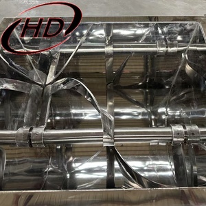 Thép không gỉ gia vị bột trộn công nghiệp máng loại máy xay sinh tố máy protein bột trộn máy - Product Image 2