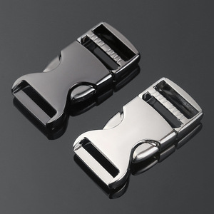 Metal Side Release Buckles Durable For Bags Adjustable <b>Webbing</b> Hardware Accessory - Product Image 1
