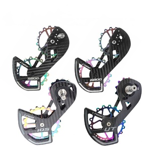 LTWOO Dérailleur de vélo 11 vitesses UT <span class=keywords><strong>105</strong></span> Dérailleur arrière à roulement en céramique Dérailleur arrière de vélo de montagne en fibre de carbone - Product Image 1