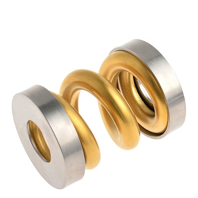AGEKUSL Bike Rear Shock Coil Spring Suspension Titanium Absorber for Folding Bicycle