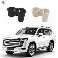 Für Toyota Land Cruiser LC300 2022-2026 Auto Mittelkonsole Silikon Getränkehalter Abdeckung Untersetzer Getränkeuntersetzer Tassenmatte Innenraum