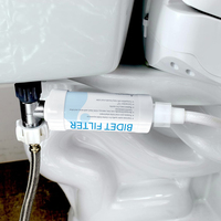 Kit de remplacement de filtre pour bidet – Filtre de purification d'eau pour sièges de toilettes électroniques, douches, bains et machines à laver
