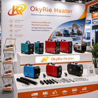 Calentador de Estacionamiento Diésel OkyRie AX82H CE ROHS Seguro Todo en Uno de 8-10kW con Protección Contra Sobrecalentamiento 12V/24V para Autocaravanas, Caravanas y Camiones