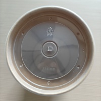 Xiamen couvercles en plastique transparent de haute qualité 90/98/116mm de diamètre Transparent plat PP jus soupe tasse couvre froid boire couvercles d'étanchéité