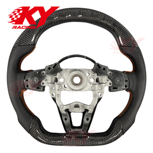 Accessoires de voiture pour Mazda MX5 RF GT RS Sport 2016-2026, volant sport personnalisé en fibre de carbone avec LED pour Mazda 3 6 - Product Image 3