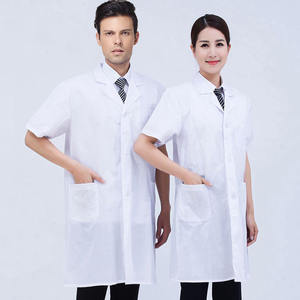 เสื้อกาวน์แพทย์แขนยาวสีขาวสำหรับผู้ชาย ผ้าทอ ชุดทำงานสำหรับแพทย์ พยาบาล นักศึกษา เสื้อผ้าสำหรับ<span class=keywords><strong>ทดลอง</strong></span>ในฤดูหนาวแบบหนา - Product Image 3