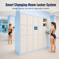 Système de casiers intelligents pour piscine, vestiaire et salle de sport