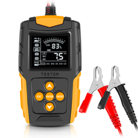 Oferta Especial: Probador de Baterías de Coche 12V 24V, Analizador de Cargador DC, Probador de Carga de Capacidad 40-2000CCA, Herramientas de Diagnóstico para Prueba del Sistema de Arranque