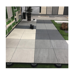 Carrelage <span class=keywords><strong>extérieur</strong></span> en porcelaine de 20 mm, finition mate, résistant à la chaleur, antidérapant, style rustique, imitation <span class=keywords><strong>béton</strong></span>, pour <span class=keywords><strong>allée</strong></span> - Product Image 2