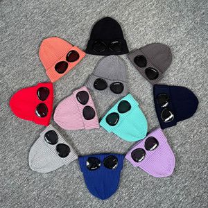 <span class=keywords><strong>Bonnet</strong></span> en laine mélangée <span class=keywords><strong>automne</strong></span>-hiver pour homme et <span class=keywords><strong>femme</strong></span>, chaud, côtelé, CP, nouveau, tricoté, avec protection oculaire pour la plage - Product Image 1