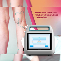 Nouvelle Arrivée 2025 – Machine à Diodes EVLT L Série 1470nm 980nm pour Lipolyse, Fibro-optique, Lifting Facial et Cliniques des Varices