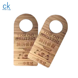 Personnalisé vente chaude bambou bois matériel bureau <span class=keywords><strong>Hottel</strong></span> chambre porte Message invite signe pas déranger étiquette volante - Product Image 6